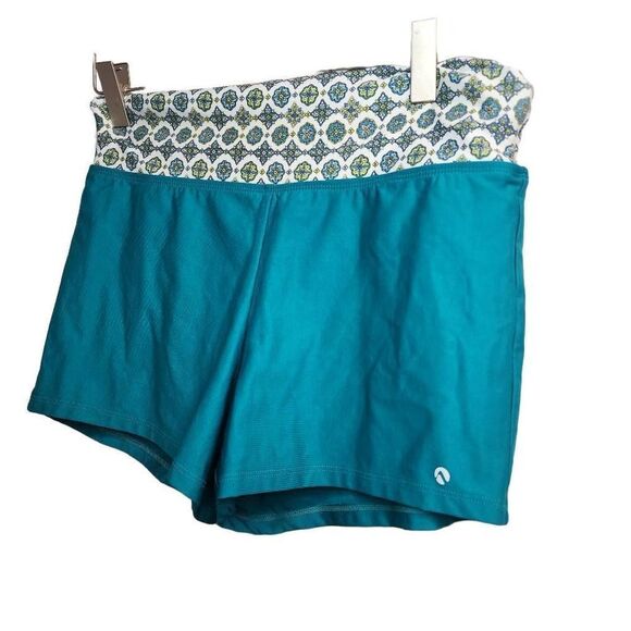 Next By Athena Athletic Shorts Turquoise Size Large EUC - Picture 6 of 10